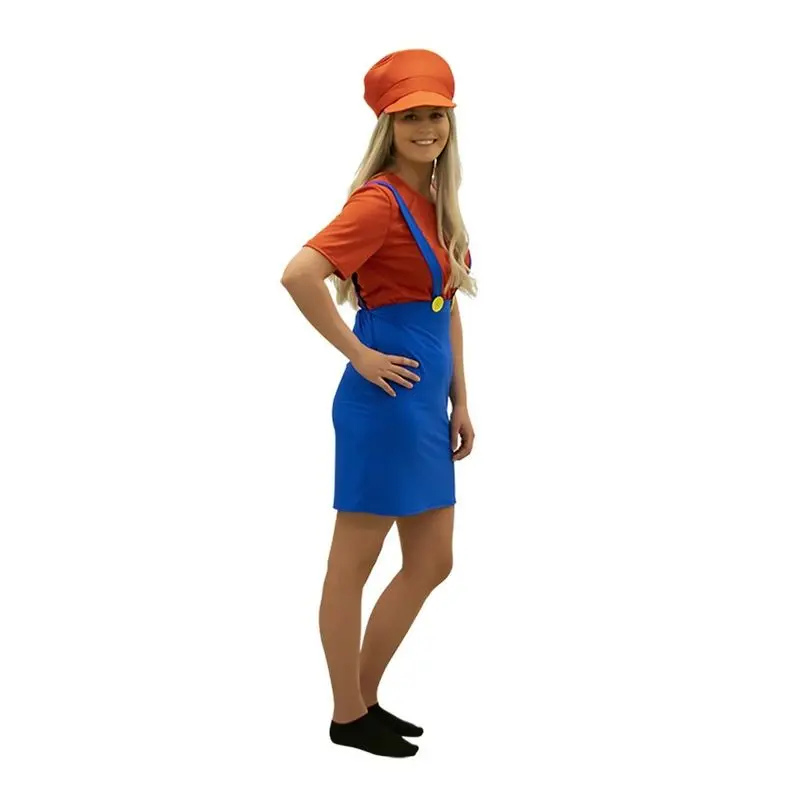 Mario Inspirert Damekostyme
