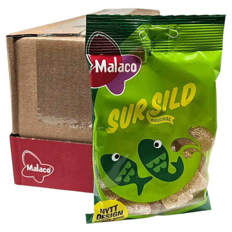 Malaco Sur Sild 16 x 100g