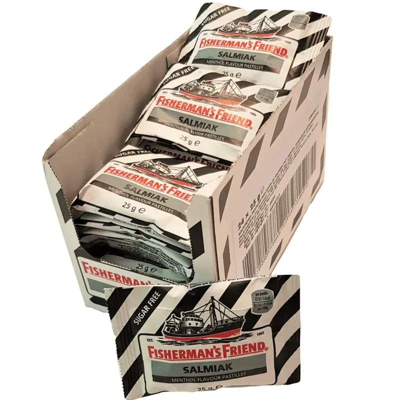Fisherman's Friend Salmiak 24x25g | Storpakk