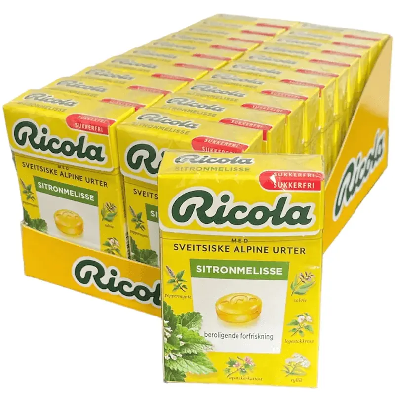 Ricola Sitronmelisse 20x50g