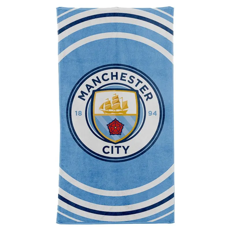 Manchester City badehåndkle 140x70 cm