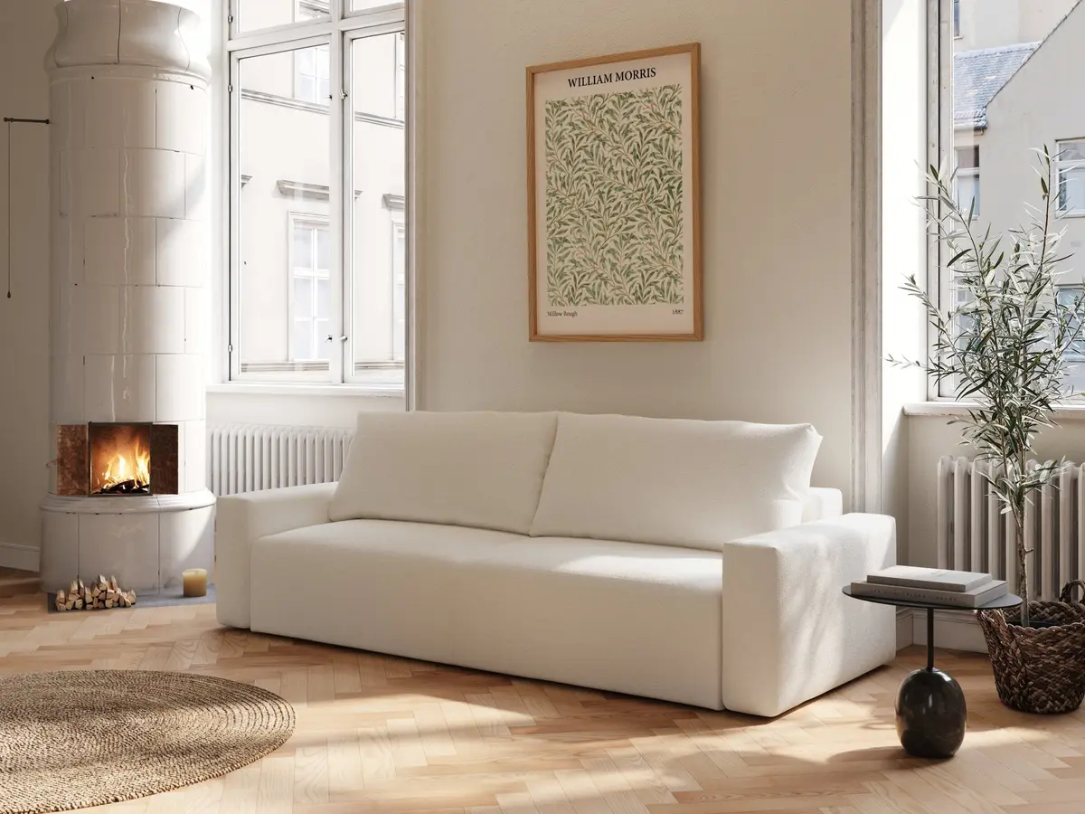 Mara | 145x200 cm | Bouclé off-white | 357