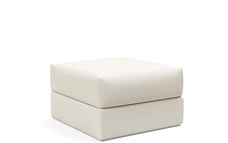 Puf | 75x75 | Bouclé off-white | 357