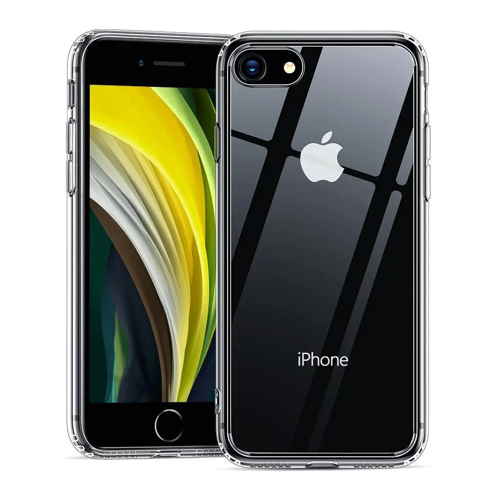 iPhone SE (2022 / 2020) / 8 / 7 ESR Fleksibelt Plast Deksel - Gjennomsiktig