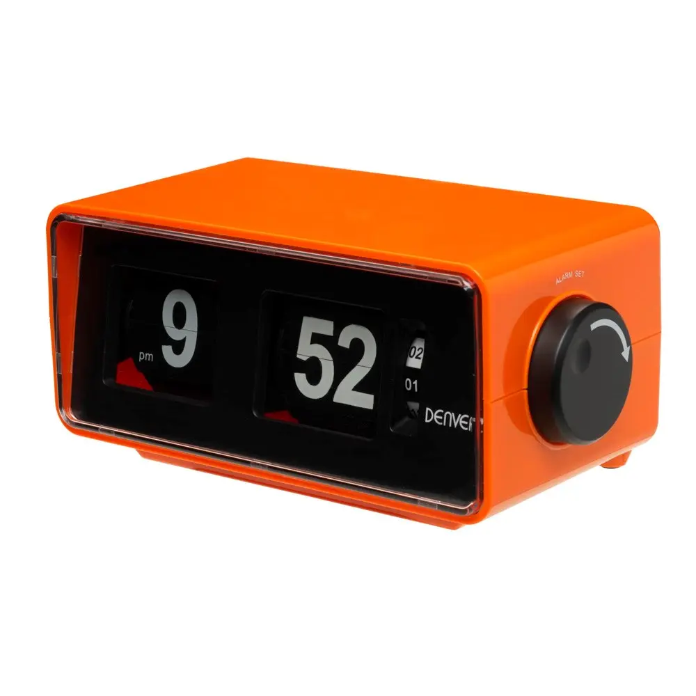 Denver CR-425 Retro Clockradio / Vekkerklokke med PLL FM Radio