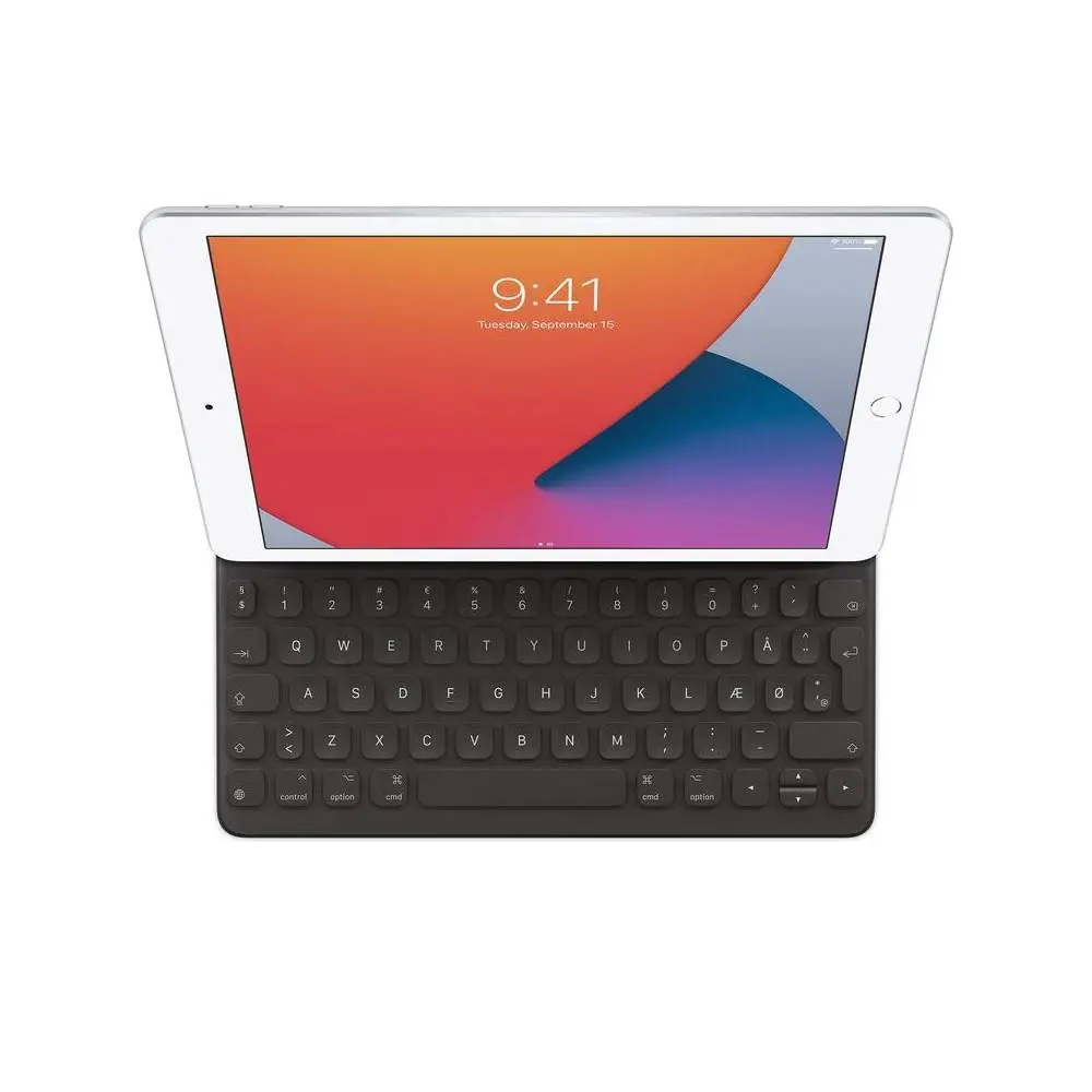 iPad 10.2" (2021 / 2020 / 2019) / Air (2019) / Pro 10.5" Apple Deksel med Tastatur - Dansk Tastatur