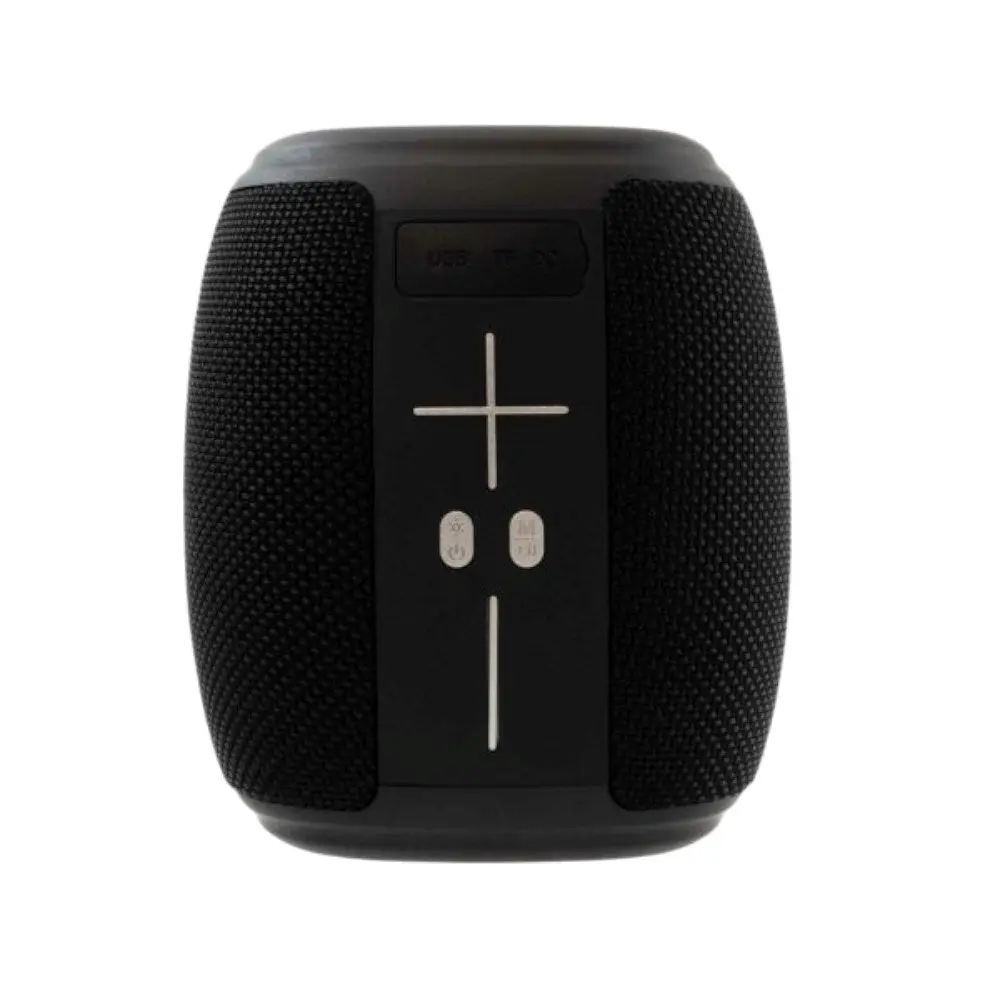 White Shark 1200mAh Bluetooth-Høyttaler med Lys – Svart