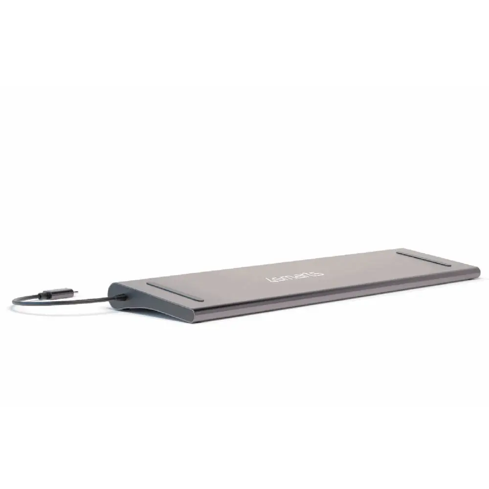 4smarts 11-i-1 USB-C Hub & Universal Tablet / Laptop Stativ - Grå