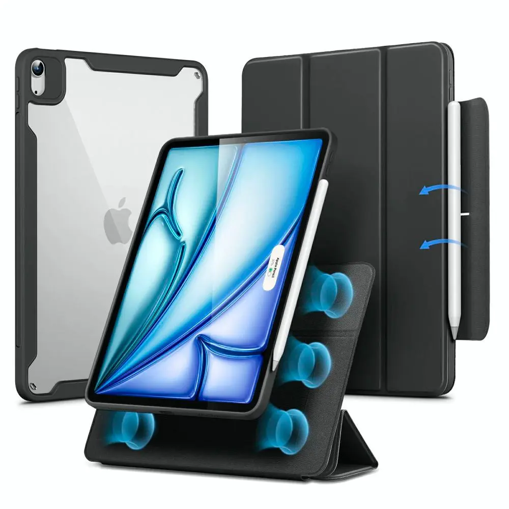 iPad Air 11-10.9" (2026-2020) ESR Rebound Hybrid Flip Deksel - Svart
