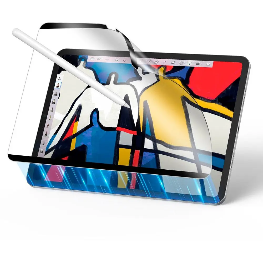 ESR iPad Pro 11" (2024) Magnetisk Paper Feel Skjermbeskytter - Matt / Gjennomsiktig