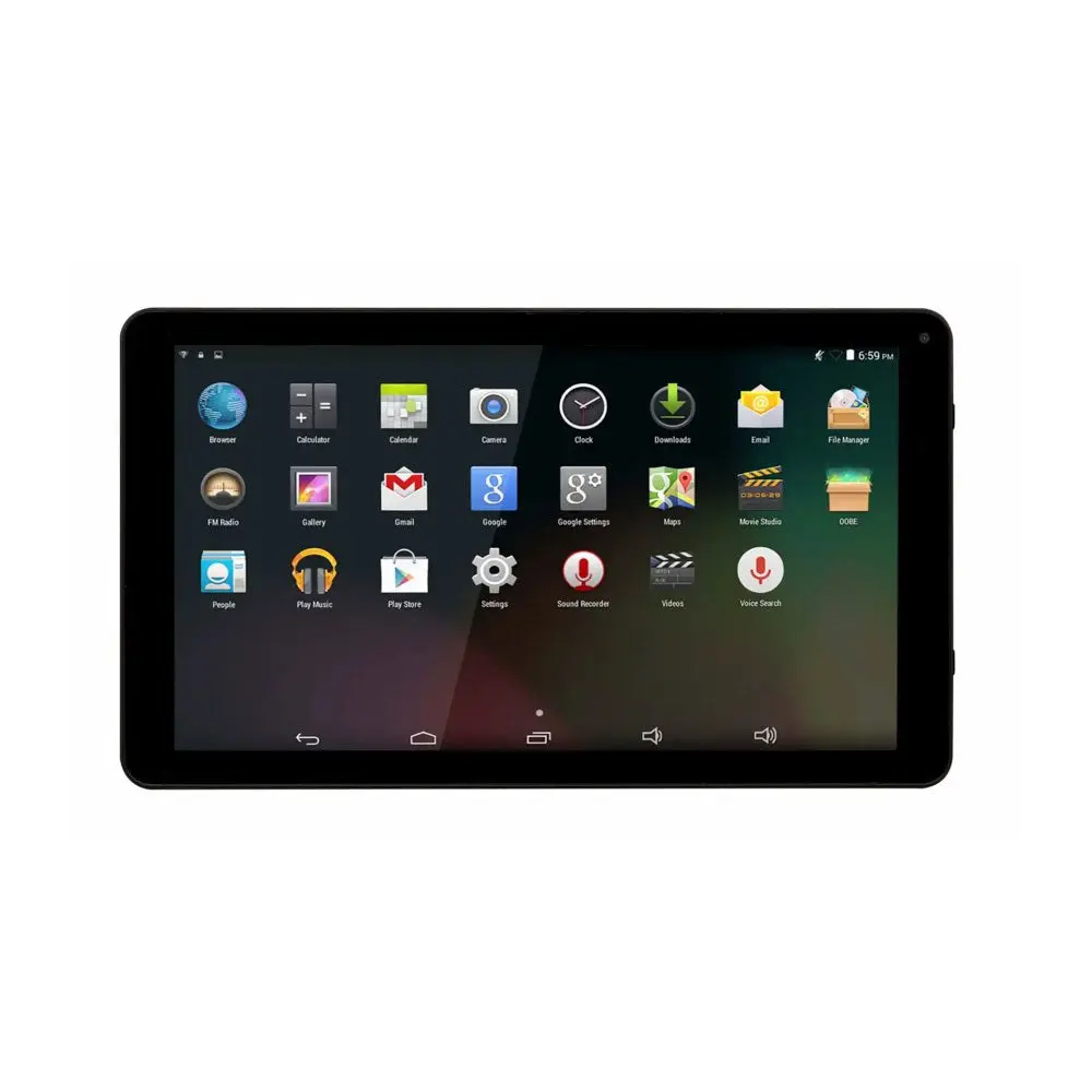 Denver TIQ-10394 Nettbrett 10.1" med Android 8.1 GO - 1 RAM & 32 GB - 4.400mAh - Svart