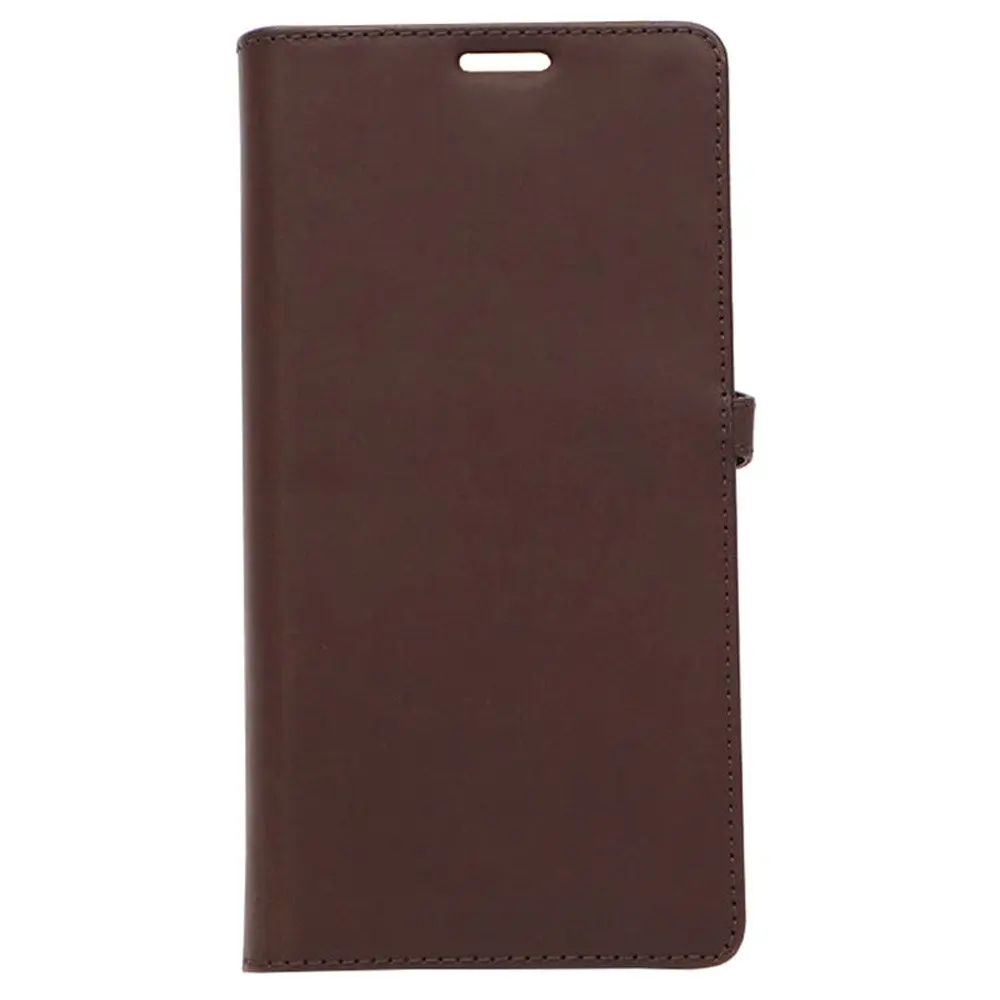 Samsung Galaxy S20 Ultra Buffalo 2-i-1 Ekte Skinn Flip Deksel - Brun