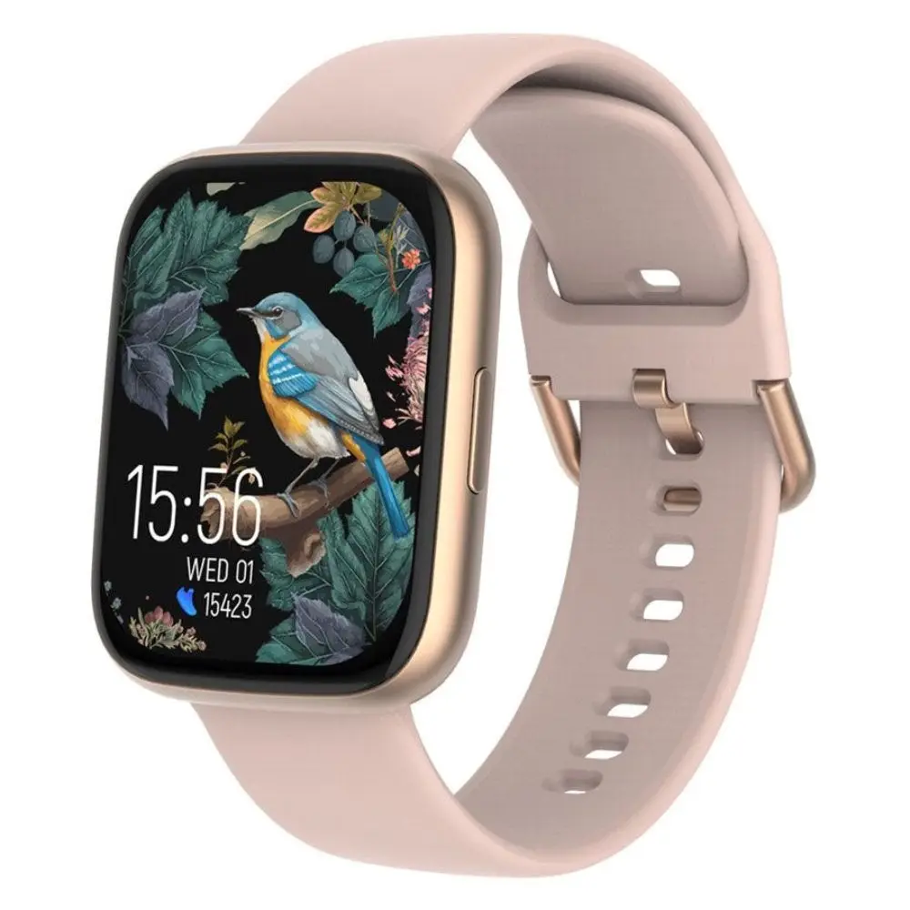 Forever ForeVigo 4 SW-330 Smartklokke med Bluetooth & Helsesporing - Rose Gold