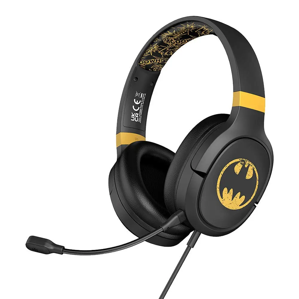 Over-Ear Gaming Headset Pro G1 Med Avtakbar Mikrofon - Batman - Svart