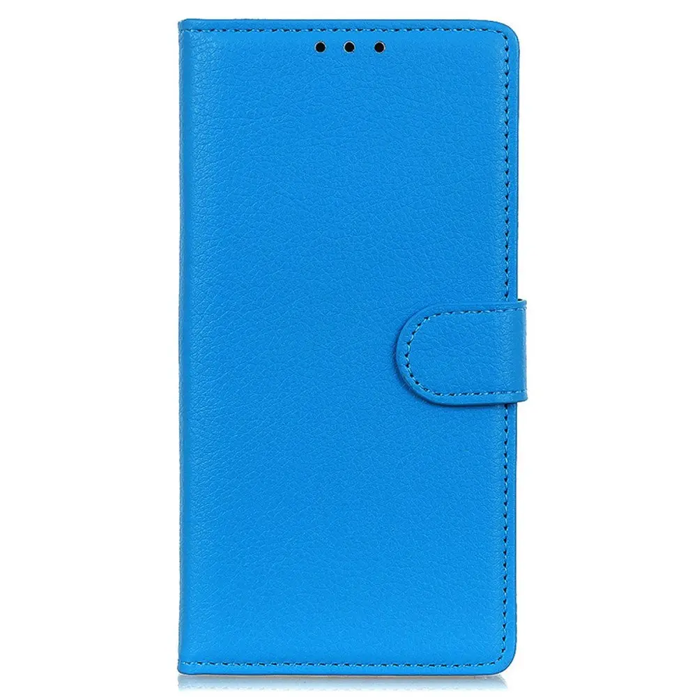 EIDERWOOD Xiaomi Poco X7 Pro Litchi Kunstskinn Flip Deksel med Lommebok - Blå