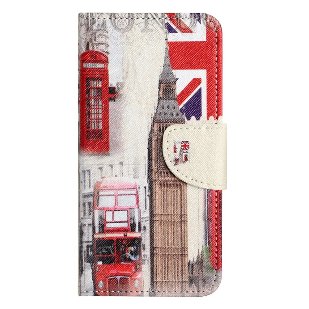 Samsung Galaxy S26+ (Plus) EIDERWOOD Kunstskinn Flip Deksel m. Mønster - London