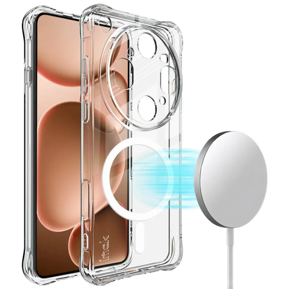 OPPO Find X9 Ultra IMAK Fleksibelt Plast Deksel - MagSafe Kompatibel - Gjennomsiktig