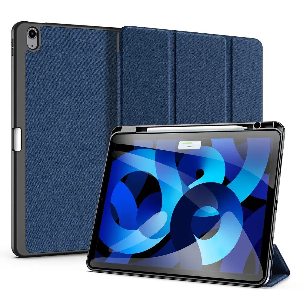 iPad Air 13" (2026 / 2025 / 2024) DUX DUCIS DOMO Series Flip Deksel med Penneholder - Blå