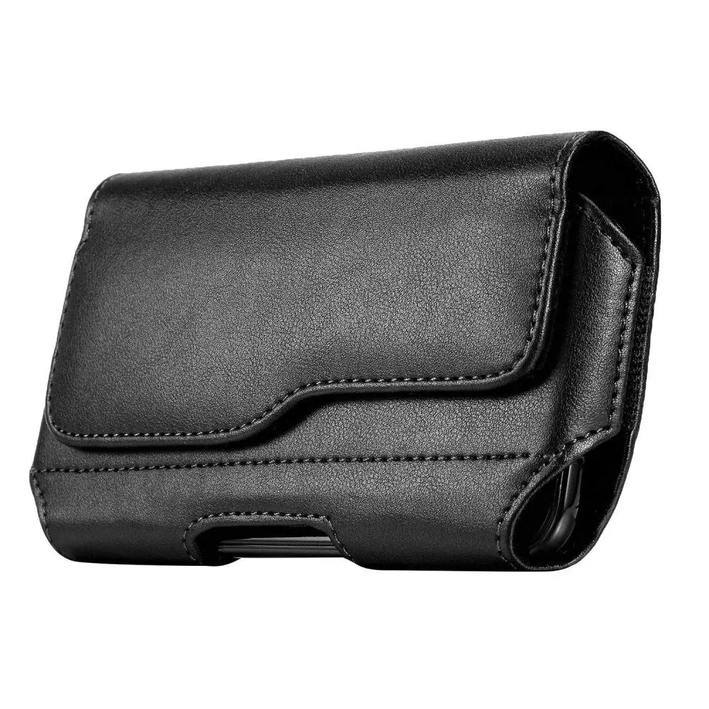 Universell Belteveske for Mobil - Elegant Kunstskinn - Maks. Mobil: 160 x 75 mm