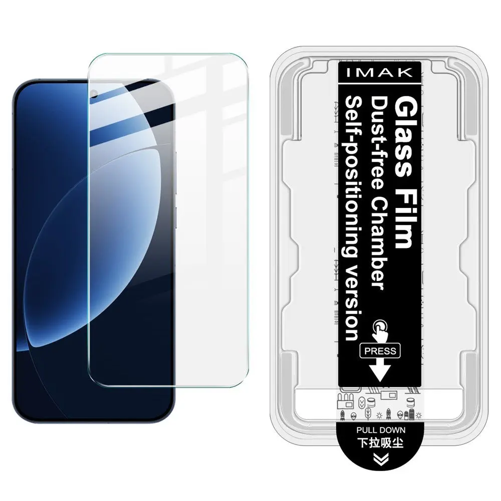 Realme GT 8 Pro IMAK Herdet Skjermbeskyttelsesglass m. Installationsramme - Gjennomsiktig