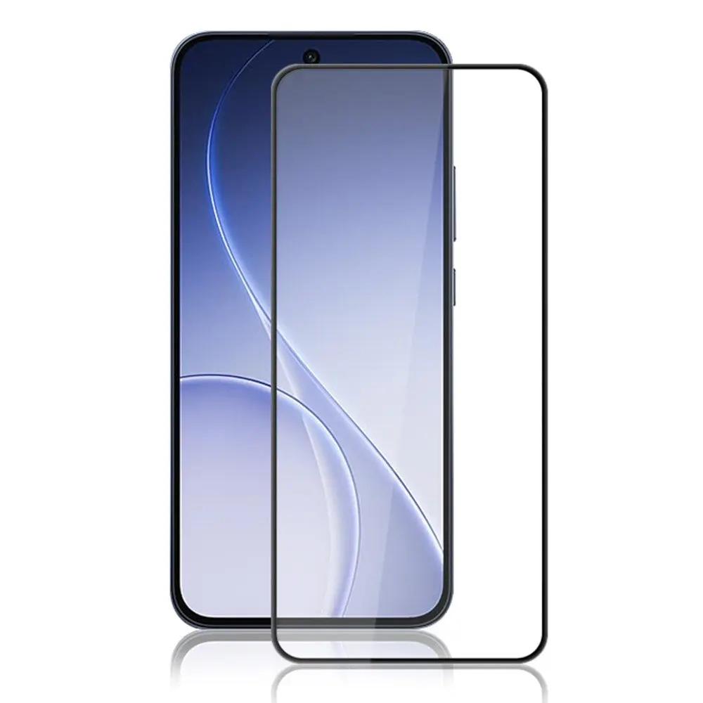 OPPO Reno15 F (5G) / Reno14 F (5G) / Reno13 (5G) Amorus Herdet Skjermbeskyttelsesglass – Gjennomsiktig / Svart