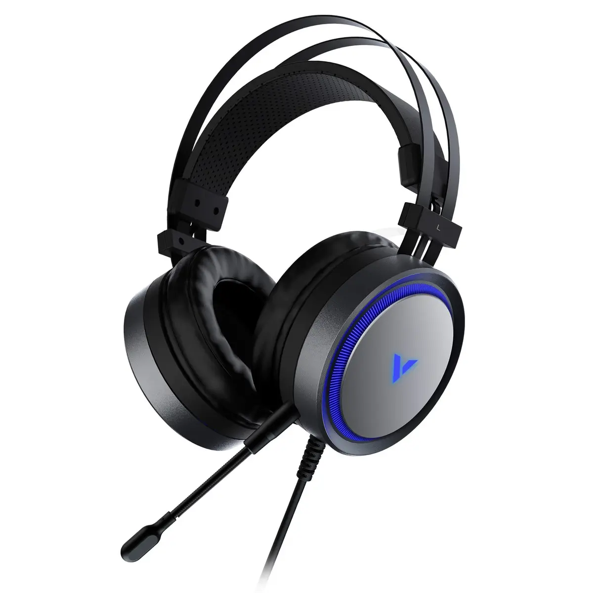 Rapoo Vpro VH530 Over-Ear Gaming Headset med 7.1 Virtual Surround Sound - Svart