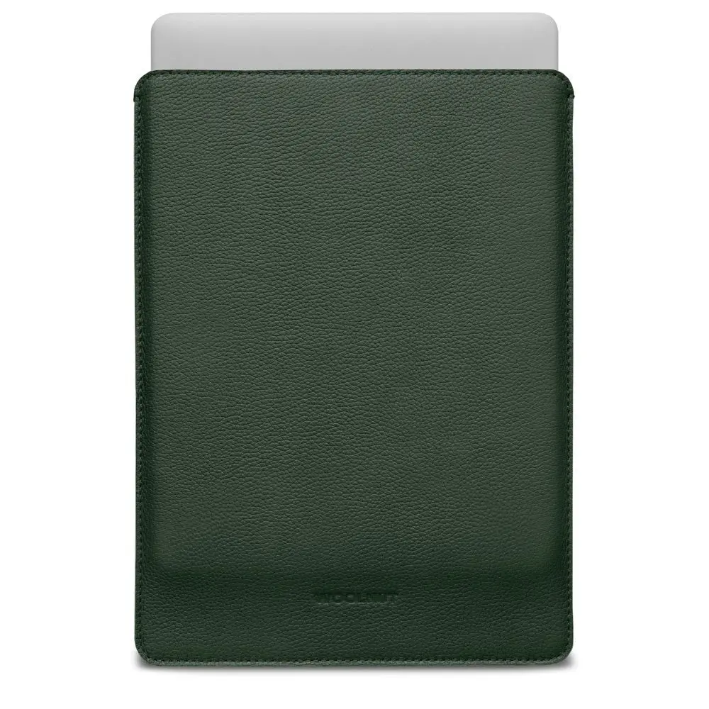 MacBook Neo 13 A18 Pro (2026) Woolnut Leather Sleeve - Grønn