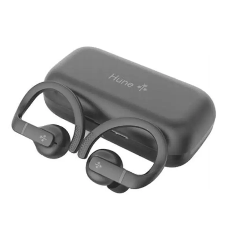 Hune Haba True Wireless Øretelefoner med Ørekrok - In-Ear - Grå