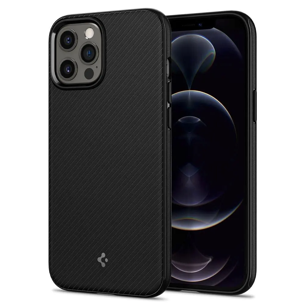 iPhone 12/12 Pro Spigen Mag Armor Deksel - MagSafe Kompatibel