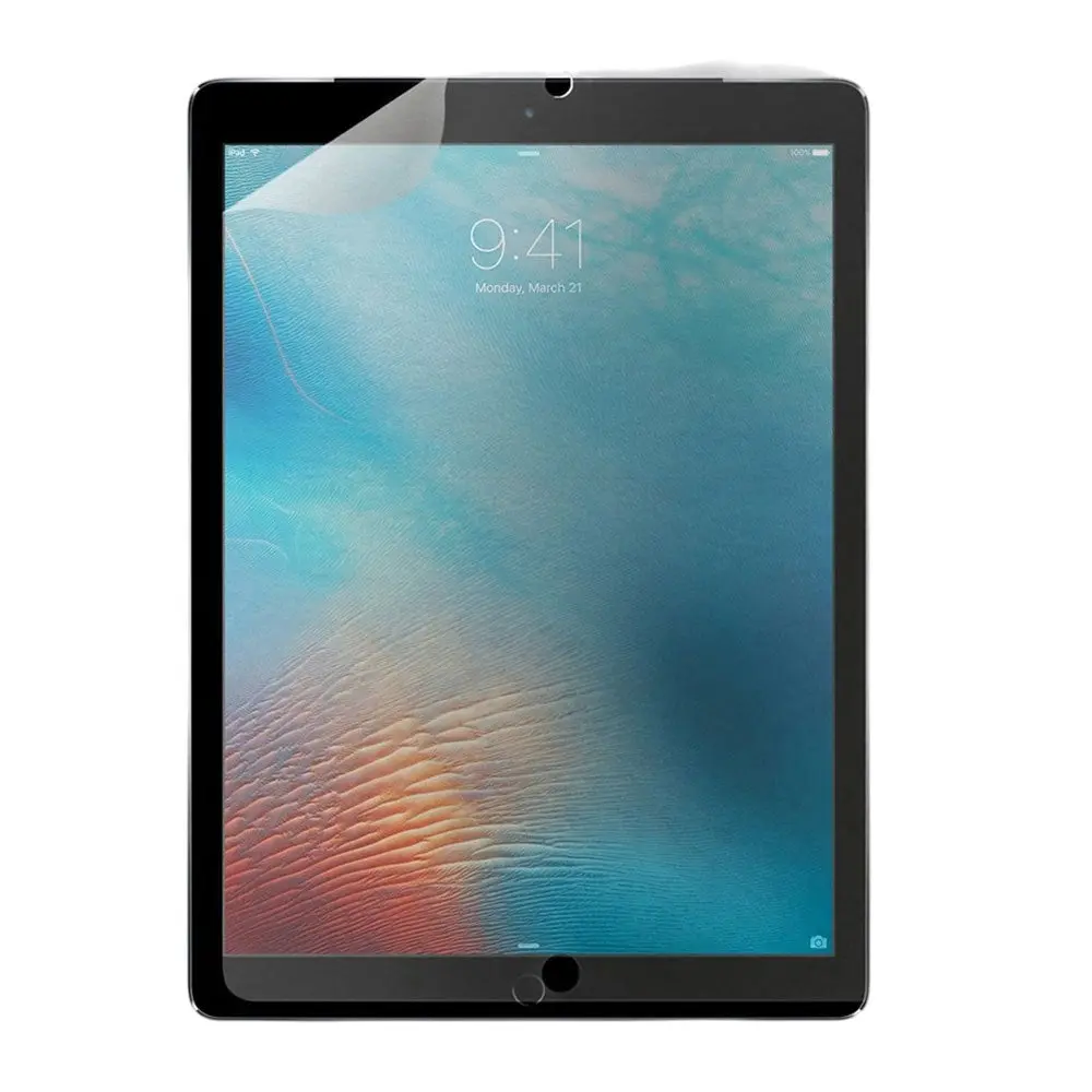 Doodroo iPad Pro 12.9" (2017 / 2015) Paper Feel Beskyttelsesfilm - 2 stk. - Gjennomsiktig