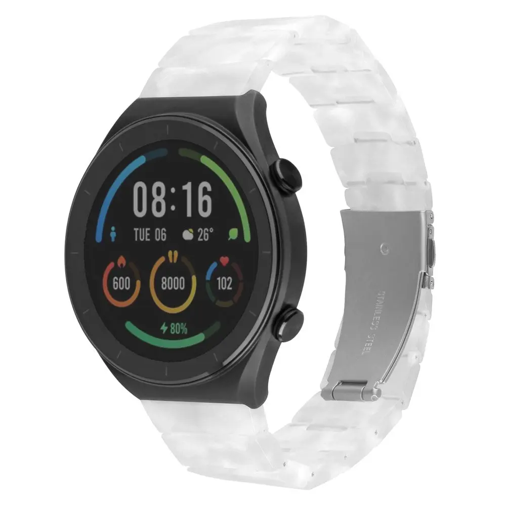 Fixed Universal Quick Release Harpiks Smartklokkerem (22mm) - Hvit