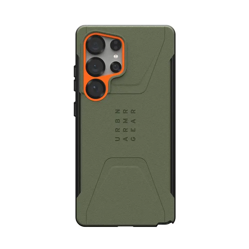 UAG Urban Armor Gear for Samsung Galaxy S25 - Black/Orange