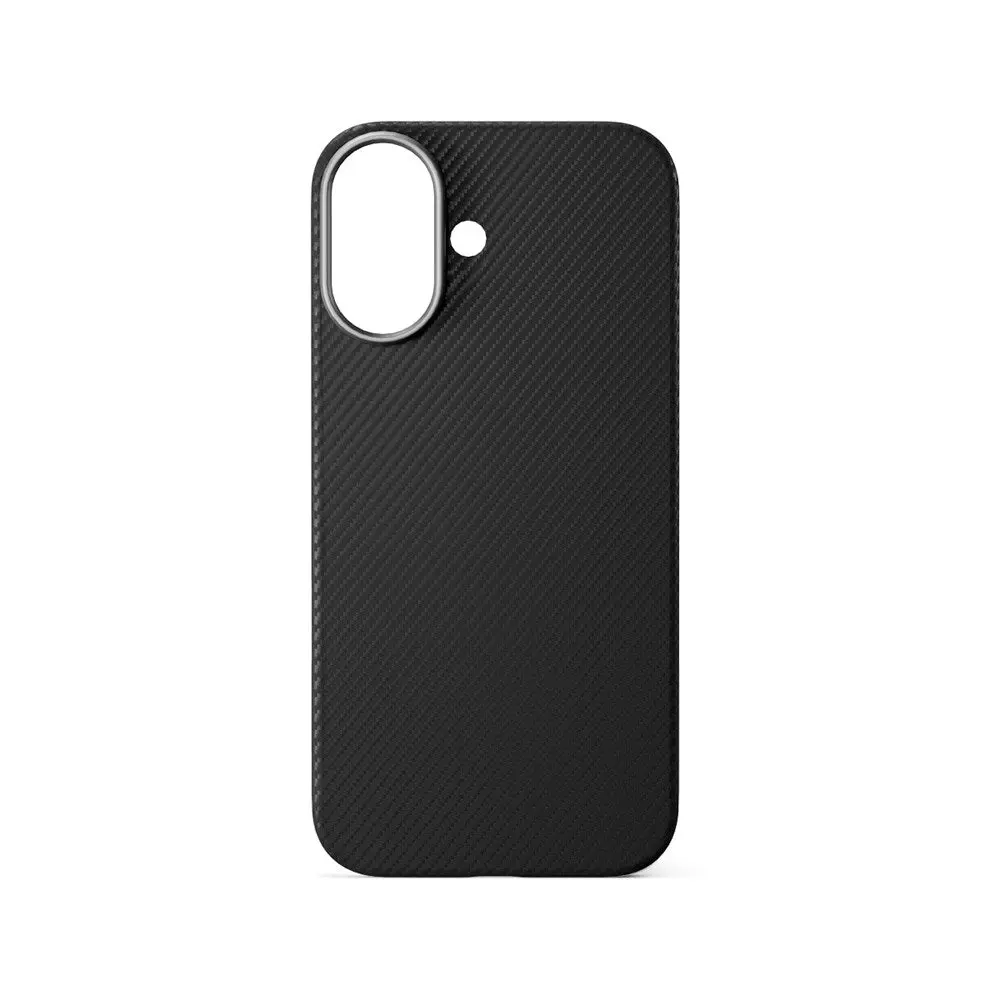 iPhone 17 Epico SlimAramid Mag+ Deksel - MagSafe Compatible - Svart