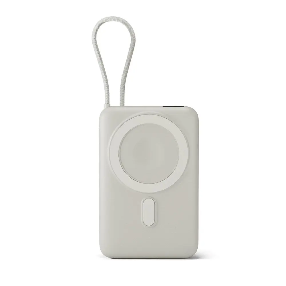 Epico UltraPack 22,5W Powerbank 10.000mAh med Uttrekkbar USB-C-Kabel - MagSafe / Qi2 Kompatibel