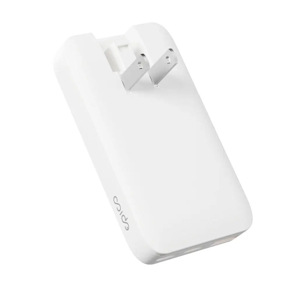 Epico Travel UltraBoost Flat 65W Vegglader m. 2 x USB-C & 1 x USB-A – Hvit