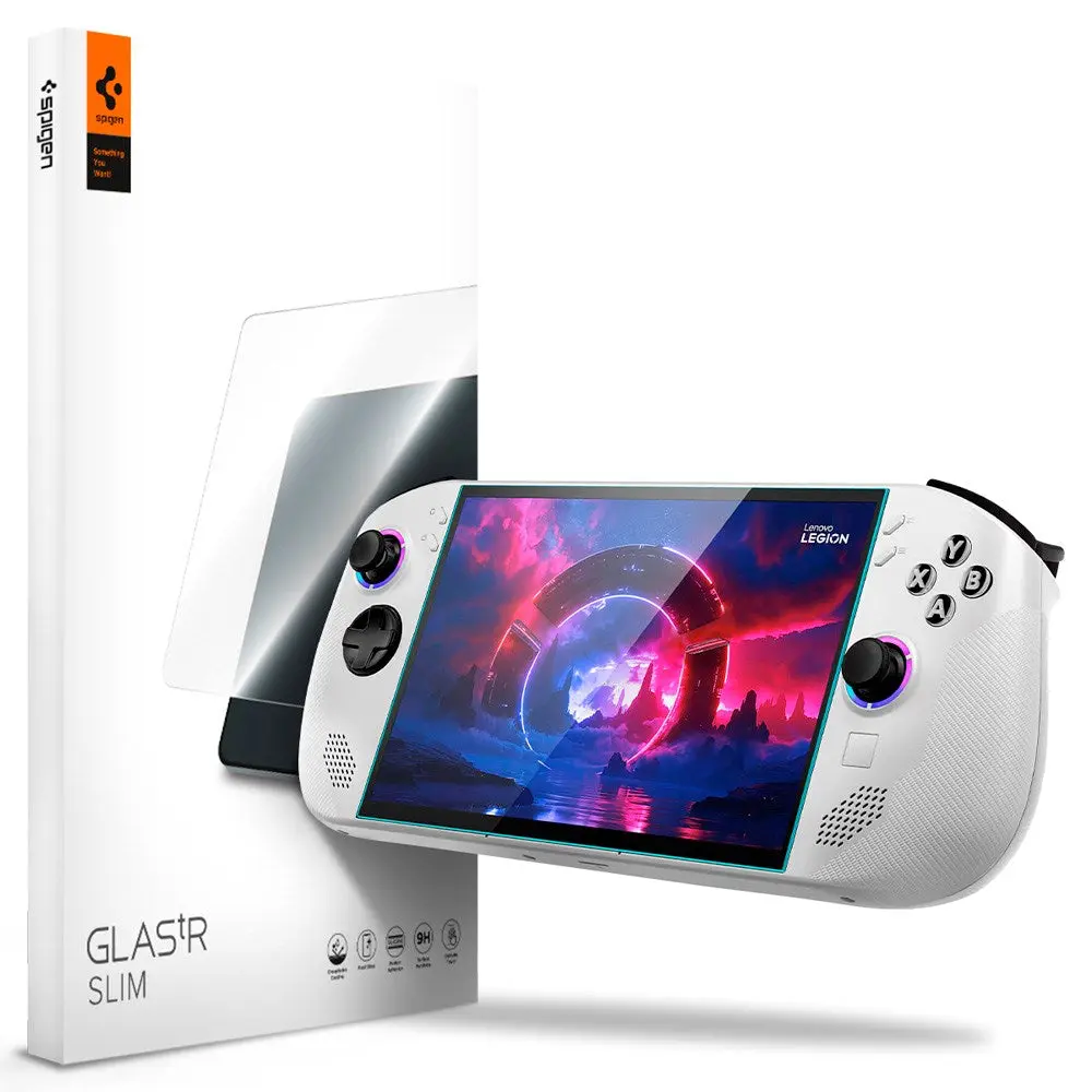 Lenovo Legion Go S Spigen Glass tR Slim Skjermbeskyttelsesglass - 2 stk - Gjennomsiktig