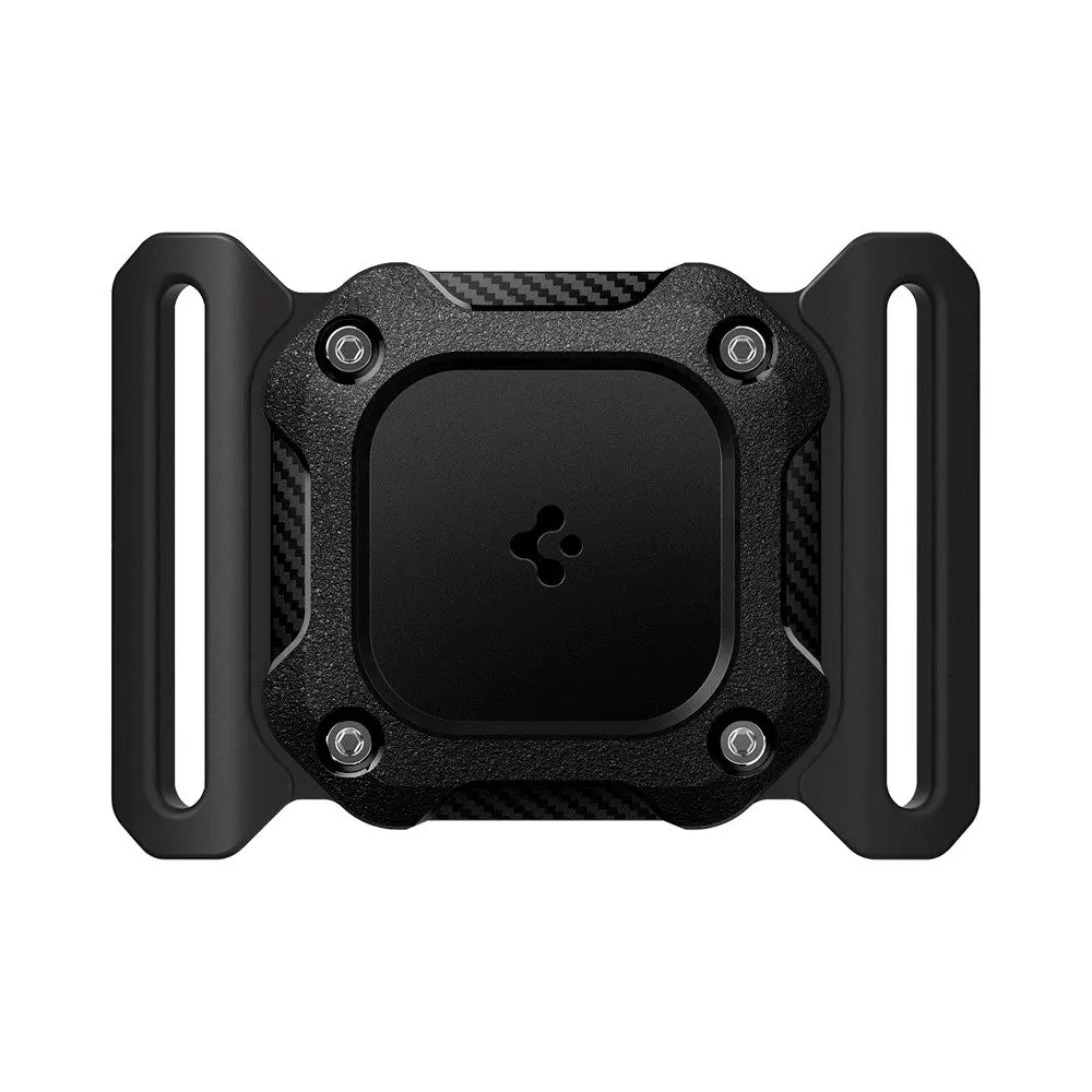 Spigen Tough Armor AirTag 1. & 2. Gen. Deksel for Kjæledyr - Svart