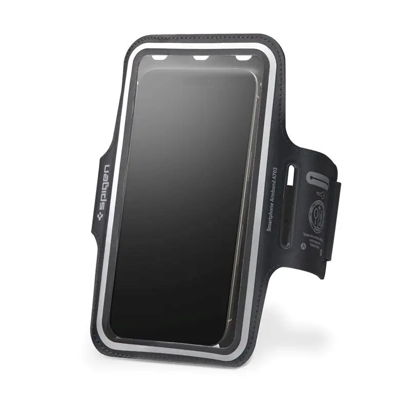 Spigen Universelt Dynamic Shield Løpearmbånd (Maks. Mobil: 6.9") - Svart