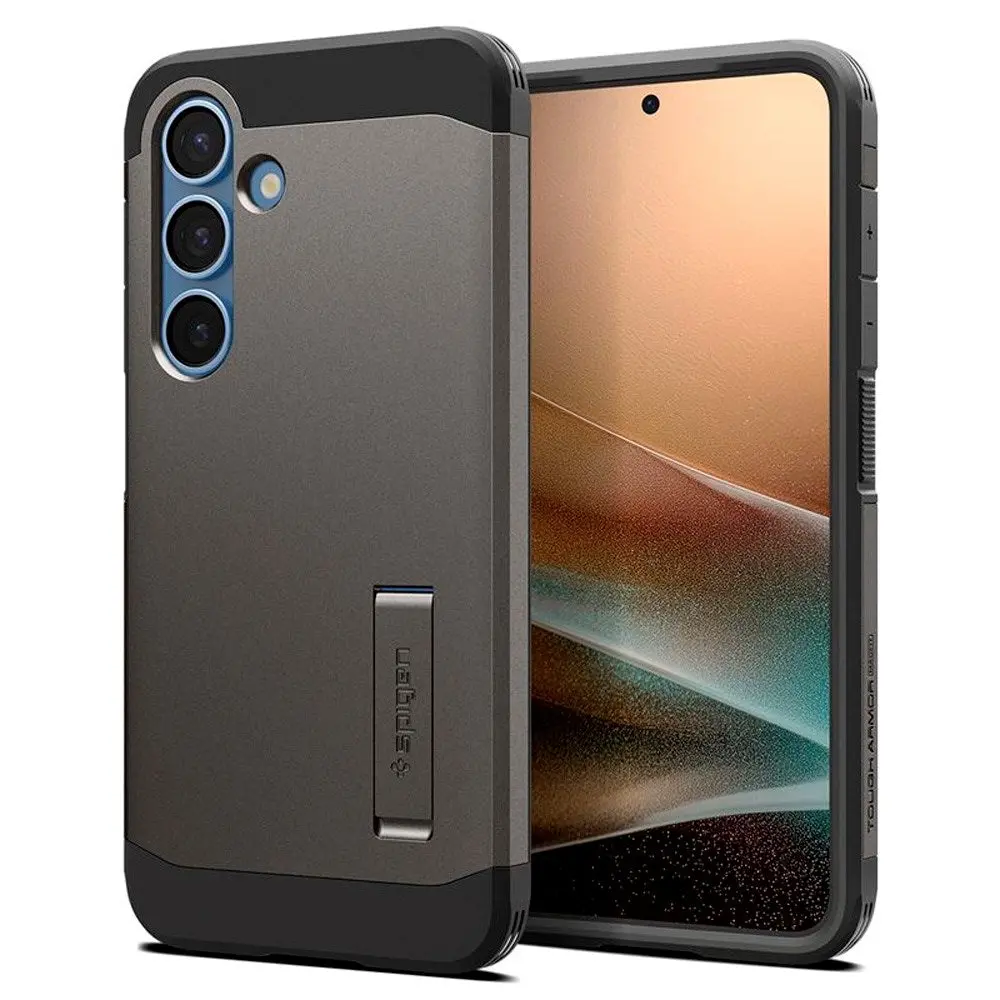 Spigen Samsung Galaxy S25+ (Plus) Tough Armor MagSafe Deksel - Grå