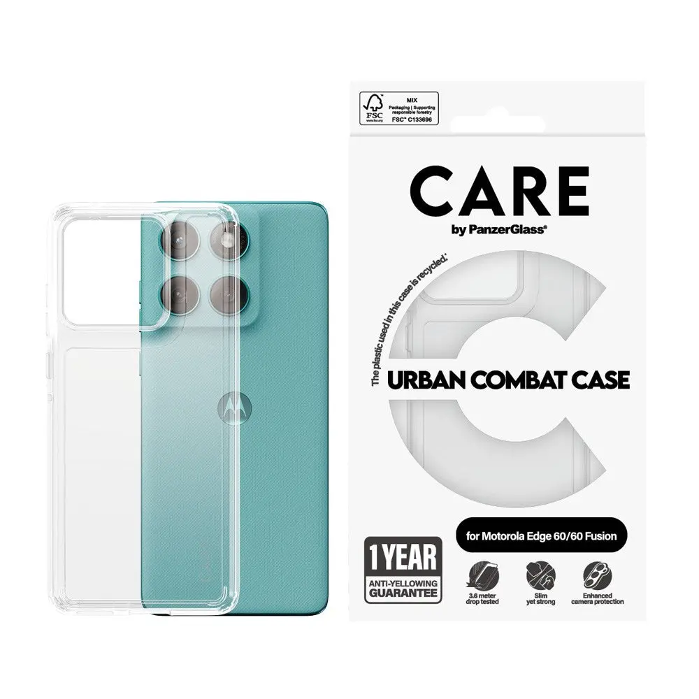 CARE by PanzerGlass TPU Case Transparent Motorola moto g77/g67