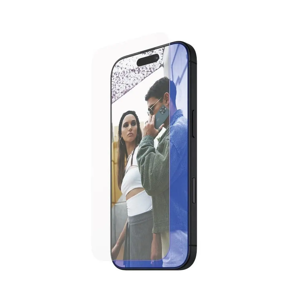 SAFE by PanzerGlass iPhone 15/16 Ultra-Wide Fit Skjermbeskyttelsesglass - Blue Light