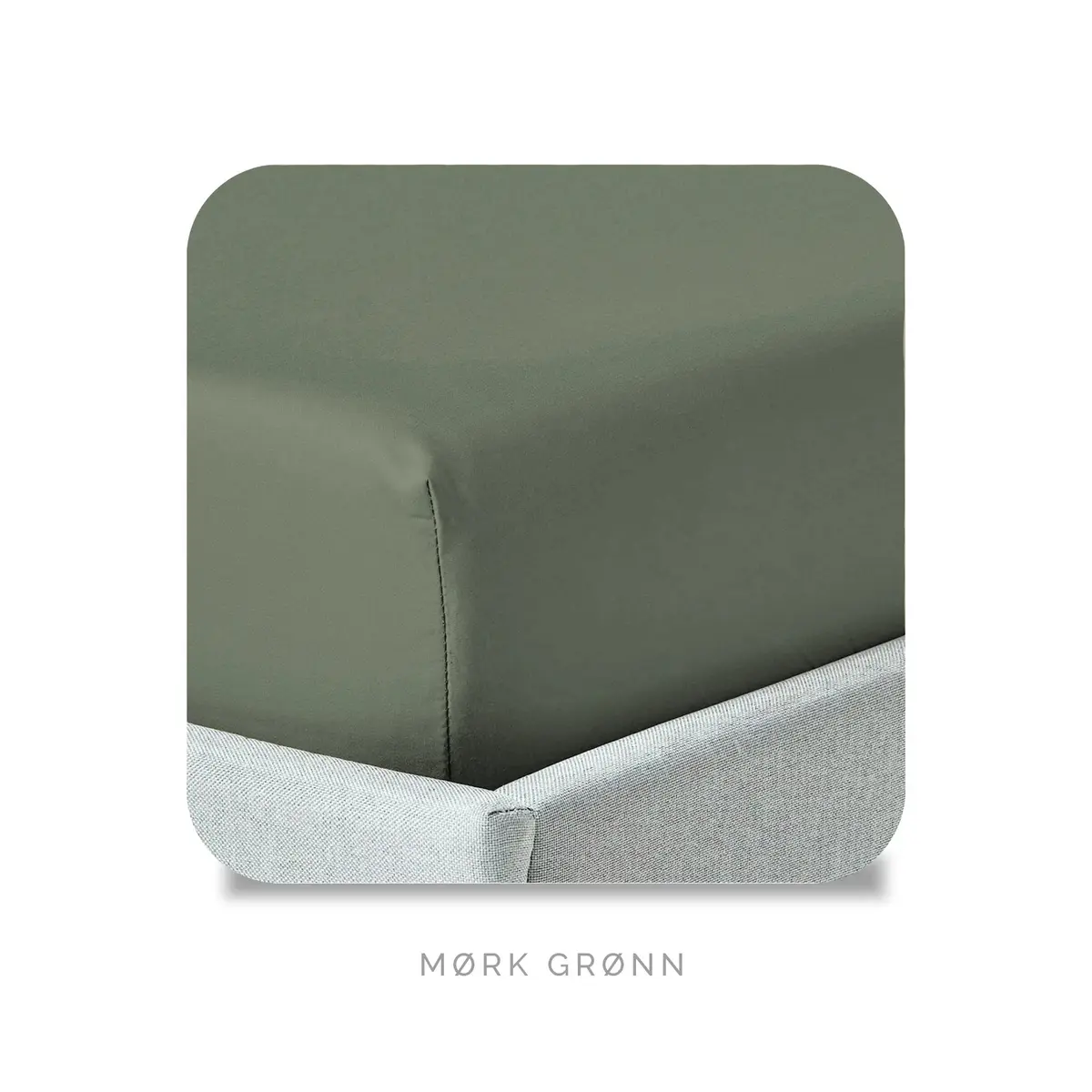 Bambus Laken, Mørk Grønn