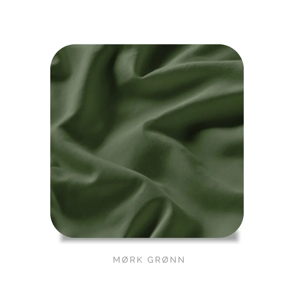 Soft Cotton Laken Mørk Grønn