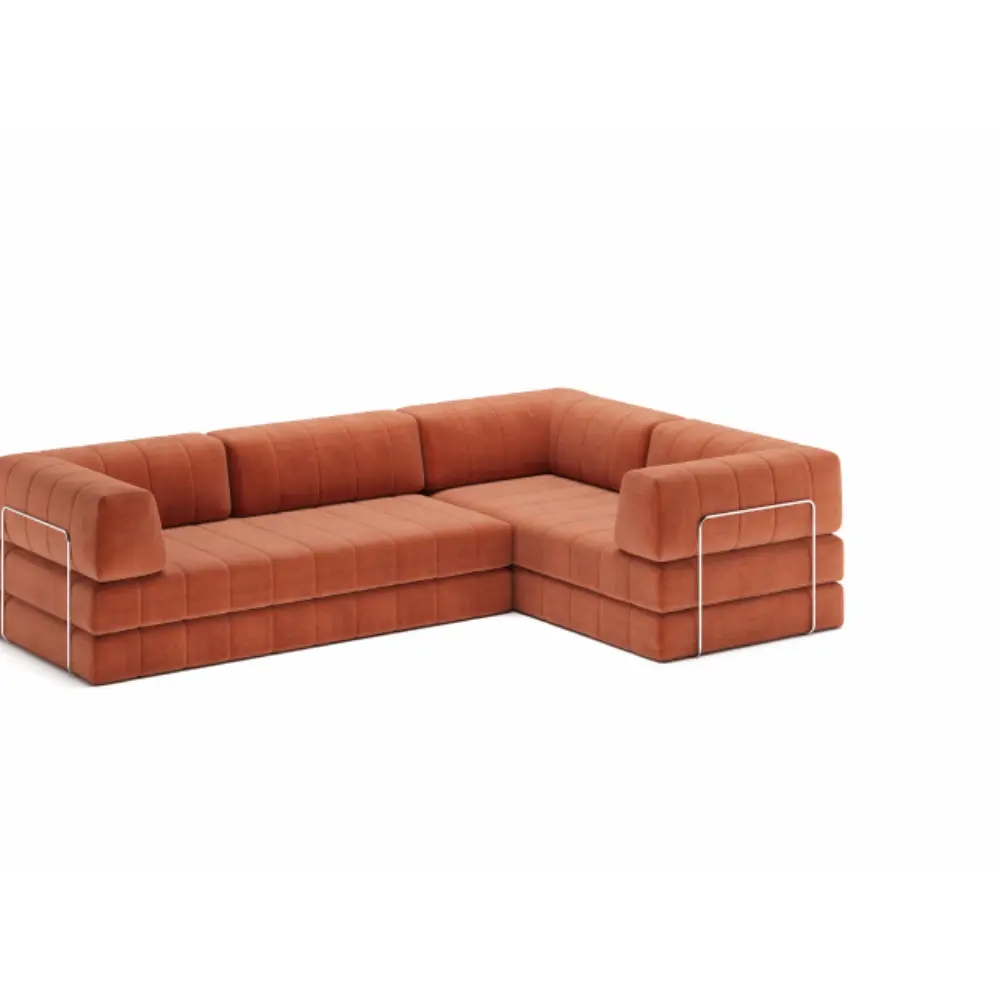 CozyPad C06 Sovesofa L-Oppsett med Armlener fra Innovation Living