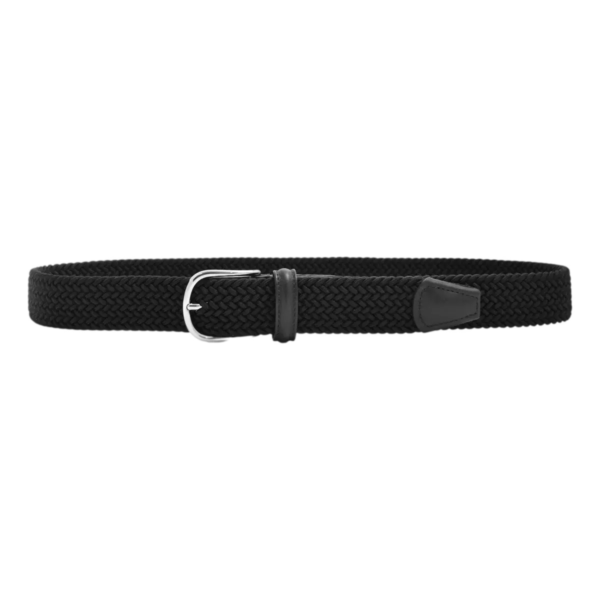 Anderson's Classic Elastic Woven belte - Sort