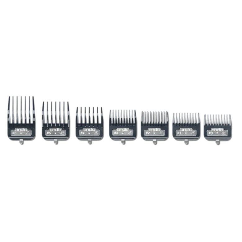 Andis Master Premium Metal Clip Comb Set