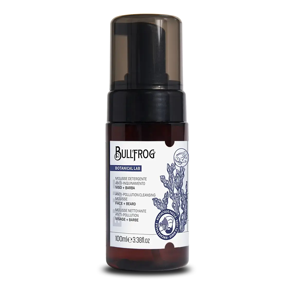 Bullfrog Anti-pollution cleansing mousse skjegg- og ansiktsvask