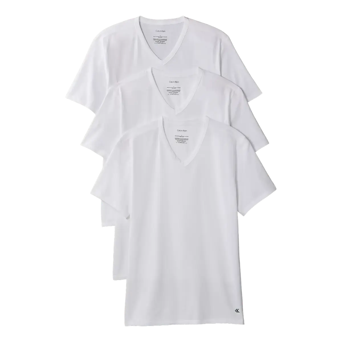 Calvin Klein V-neck t-skjorte 3-pakning