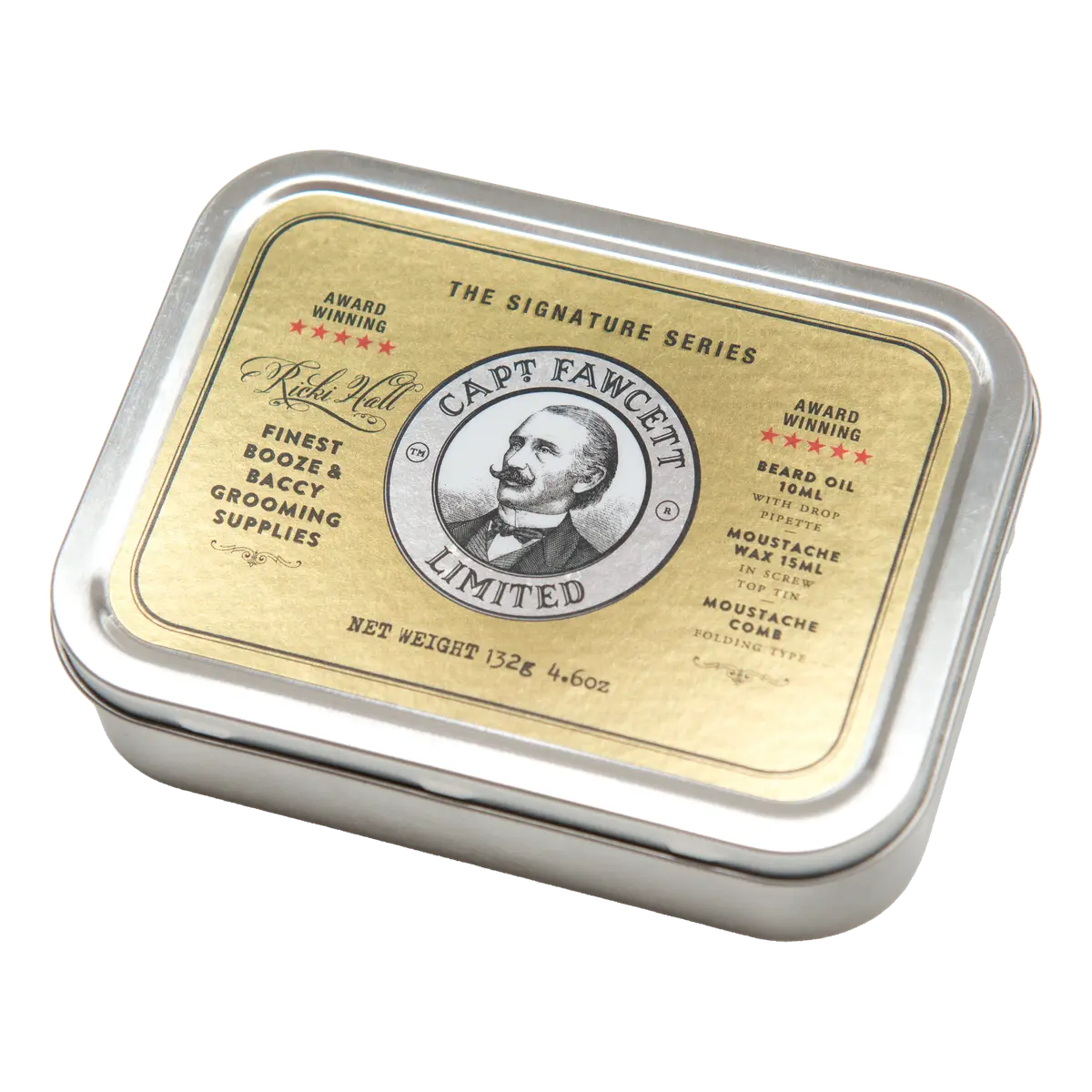 Captain Fawcett's Survival Kit for skjegg og bart