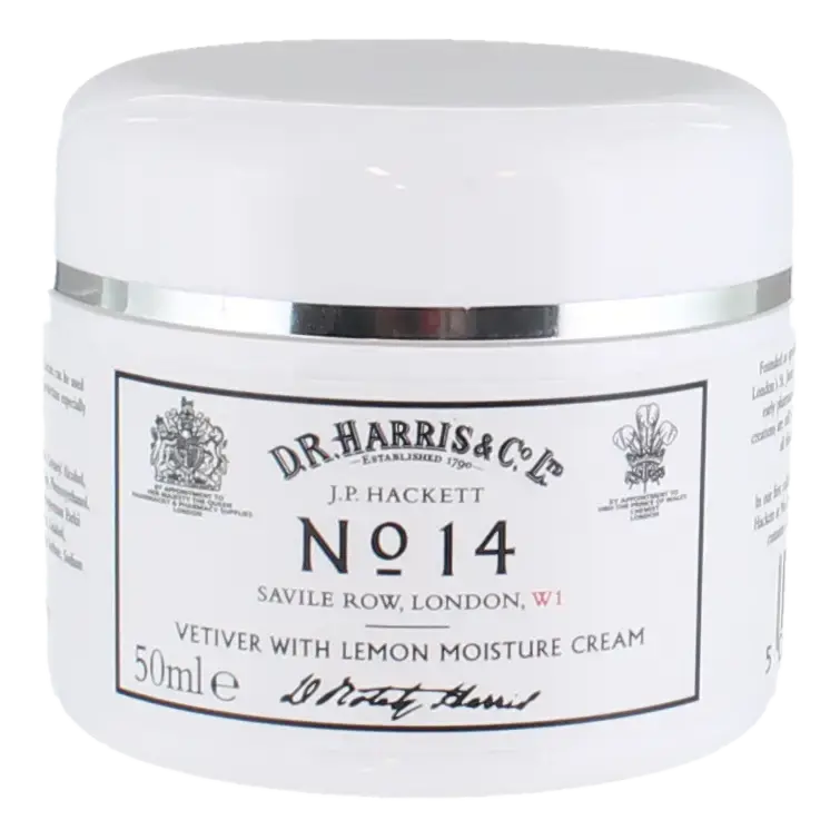 D.R. Harris No. 14 Vetiver og sitrus ansiktskrem